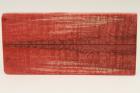 Plaquettes pour la coutellerie, Erable sycomore ondé stabilisé rouge, ref:PESOs51511r