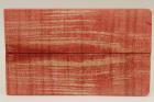 Plaquettes pour la coutellerie, Erable sycomore ondé stabilisé rouge, ref:PESOs51514r