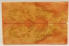 Plaquettes pour la coutellerie, Loupe d'Erable Ngundo stabilise orange, ref:PLpErs55120o