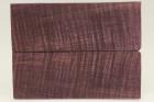 Plaquettes pour la coutellerie, Erable sycomore ond stabilis violet, ref:PESOs59421vi