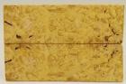 Plaquettes pour la coutellerie, Loupe d'Erable Ngundo stabilis jaune, ref:PLpErs59600j
