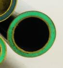 J-Rivet mosaque, phosphorescent vert, tige de  9 mm x 125 mm, ref:RVmos-LMG9v-F