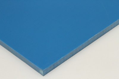 Plaque de G10, bleu ciel, ref:PG10-bleuciel