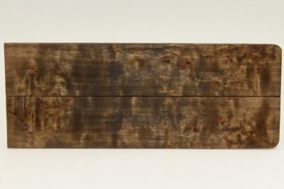 Chasse de rasoir, Bouleau de Carélie stabilisé marron, ref:RABMs54702ma