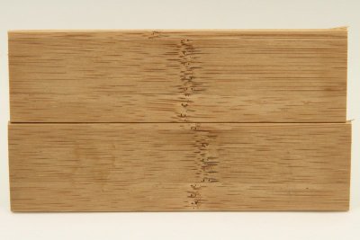 Plaquettes pour la coutellerie, Bambou lamellé-collé, ref:PBam63002