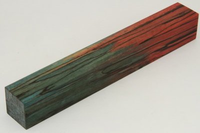 Carrelet à stylo, Hêtre échauffé stabilisé multicolore, ref:SHs63154mu