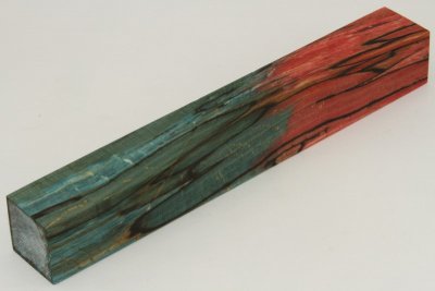 Carrelet à stylo, Hêtre échauffé stabilisé multicolore, ref:SHs63153mu
