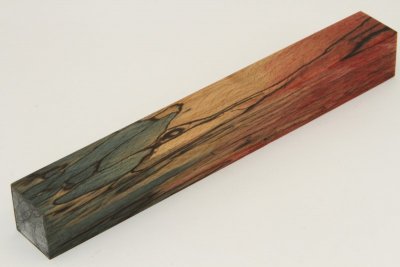 Carrelet à stylo, Hêtre échauffé stabilisé bleu, blanc, rouge ( JO 2024 ), ref:SHs63550mu