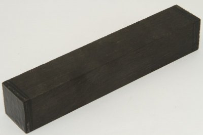 Carrelet à stylo, Ebène noire ondée, ref:SEbN64037