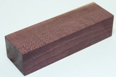 Bloc pour la coutellerie, Erable sycomore ondé sur maille stabilisé violet, ref:BESOs10660vi