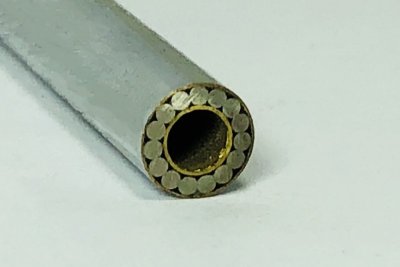 Rivet mosaïque pour lanière, tige de Ø 5 mm x 150 mm, ref:RVmos-L5N1-C