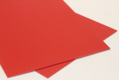 Intercalaires en G10, rouge, lot de 2 feuilles, ref:Int-G10-rouge