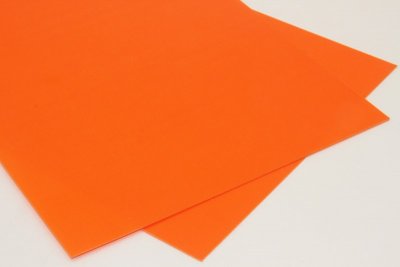 Intercalaires en G10, orange, lot de 2 feuilles, ref:Int-G10-orange