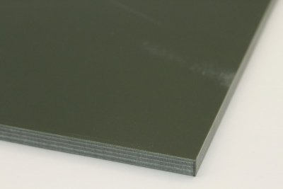 Plaque de G10, vert, ref:PG10-vert