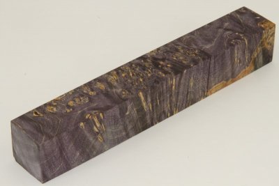 Carrelet à stylo, Loupe d'Erable Négundo stabilisé violet, ref:SLpErs38757vi