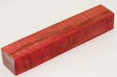 Carrelet à stylo, Erable sycomore ondé stabilisé rouge, ref:SESOs45397r