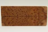 Plaquettes pour la coutellerie, loupe de Brown mallée, ref:PLpBWM48363