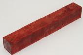 Carrelet à stylo, Bouleau de Carélie stabilisé rouge, ref:SBMs51344r