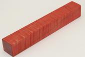 Carrelet à stylo, Erable sycomore ondé stabilisé rouge, ref:SESOs54558r