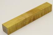 Carrelet à stylo, Erable sycomore ondé stabilisé jaune, ref:SESOs57197j