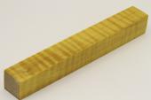 Carrelet à stylo, Erable sycomore ondé stabilisé jaune, ref:SESOs57198j