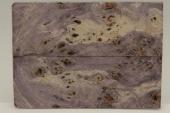 Plaquettes pour la coutellerie, Loupe de Peuplier stabilisé violet, ref:PLpPEs60366vi