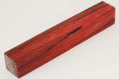 Carrelet à stylo, Hêtre échauffé stabilisé rouge, ref:SHs60419r