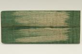 Plaquettes pour la coutellerie, Erable sycomore ondé stabilisé vert, ref:PESOs62442ve