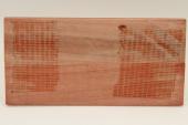 Plaquettes pour la coutellerie, Erable sycomore ondé stabilisé orange, ref:PESOs62447o