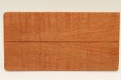 Plaquettes pour la coutellerie, Erable sycomore ondé stabilisé orange, ref:PESOs62448o