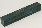 Carrelet à stylo, Hêtre échauffé stabilisé bleu, ref:SHs63449b