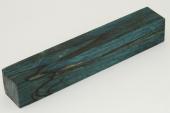 Carrelet à stylo, Hêtre échauffé stabilisé bleu, ref:SHs63446b