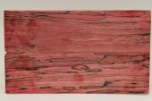 Plaquettes pour la coutellerie, Hêtre échauffé stabilisé rouge, ref:PHs64016r