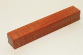 Carrelet à stylo, Erable sycomore ondé stabilisé orange, ref:SESOs8693o