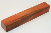 Carrelet à stylo, Erable sycomore ondé stabilisé orange, ref:SESOs12833o