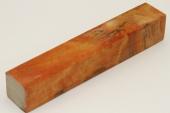 Carrelet à stylo, Bouleau de Carélie stabilisé orange, ref:SBMs40879o