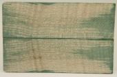 Plaquettes pour la coutellerie, Erable sycomore ondé stabilisé vert, ref:PESOs43414ve