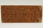 Plaquettes pour la coutellerie, loupe de Brown malle, ref:PLpBWM48363