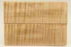Plaquettes pour la coutellerie, Erable sycomore ond stabilis naturel, ref:PESOs54493na