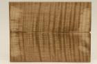 Plaquettes pour la coutellerie, Erable sycomore ond stabilis marron, ref:PESOs54501ma