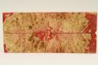 Plaquettes pour la coutellerie, Loupe d'Erable Ngundo stabilis rouge, ref:PLpErs58147r