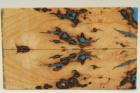 Plaquettes pour la coutellerie, loupe de Frne + rsine bleue, ref:PRLpFr59177
