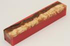 Carrelet pour le tournage, Bouleau madr + rsine rouge, ref:SRBM60481