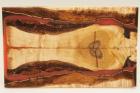 Plaquettes pour la coutellerie, Bouleau madr + rsine orange, ref:PRBM60489