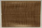 Plaquettes pour la coutellerie, Erable sycomore ond stabilis marron, ref:PESOs60541ma