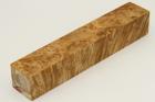 Carrelet  stylo, Loupe d'Erable Ngundo stabilis naturel, ref:SLpErs60547na