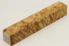 Carrelet  stylo, Loupe d'Erable Ngundo stabilis naturel, ref:SLpErs60552na