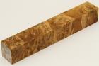 Carrelet  stylo, Loupe d'Erable Ngundo stabilis naturel, ref:SLpErs60555na