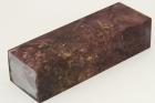 Bloc pour la coutellerie, Loupe d'Erable stabilis violet, ref:BLpErs60619vi