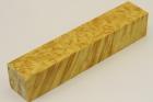 Carrelet  stylo, Loupe d'Erable Ngundo stabilis jaune, ref:SLpErs60838j